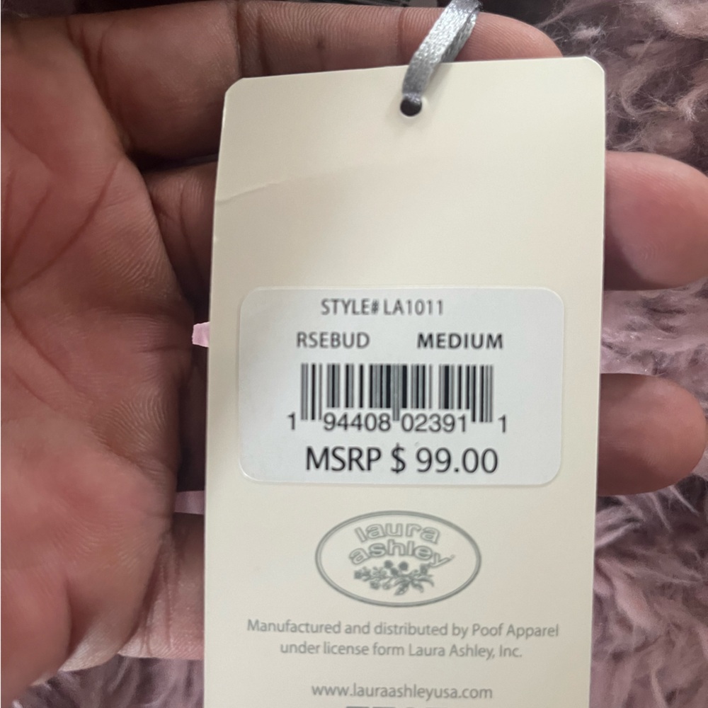 LAURA ASHLEY SWEATER ROSEBUD SZ. MEDIUM - Picture 6 of 7